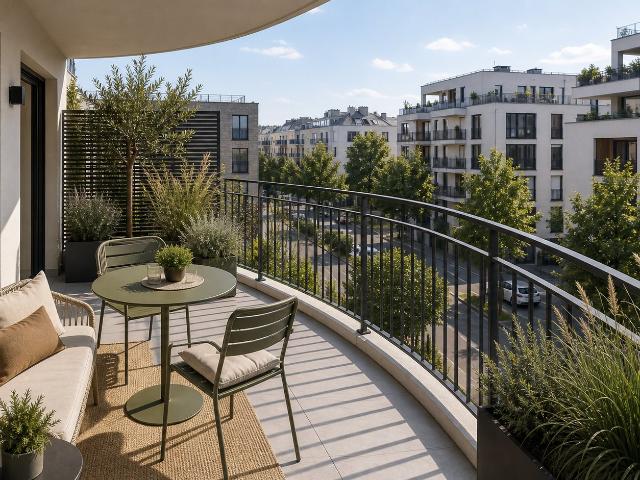 Deux balcons pour respirer à deux pas de la gare 3 pièces, 68 m²