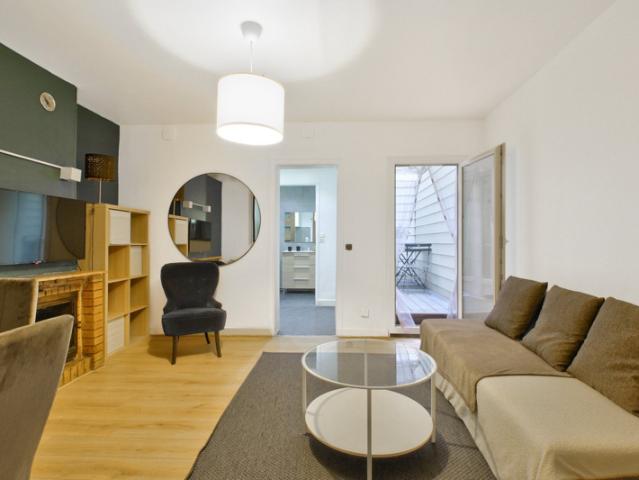 Deux pièces avec terrasse de 35 m²