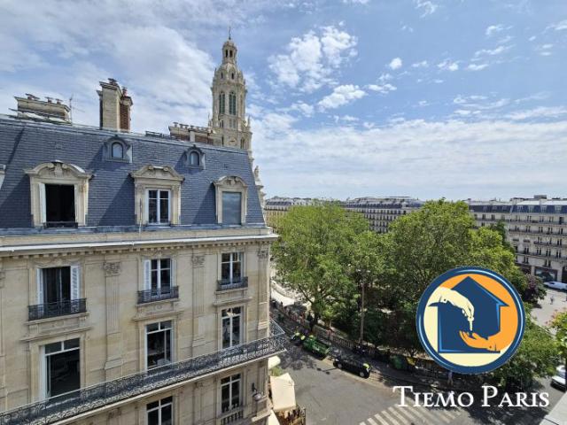 Deux pièces MEUBLÉ avec vue sur l'église de la Trinité TIEMO PARIS, Paris 8ème