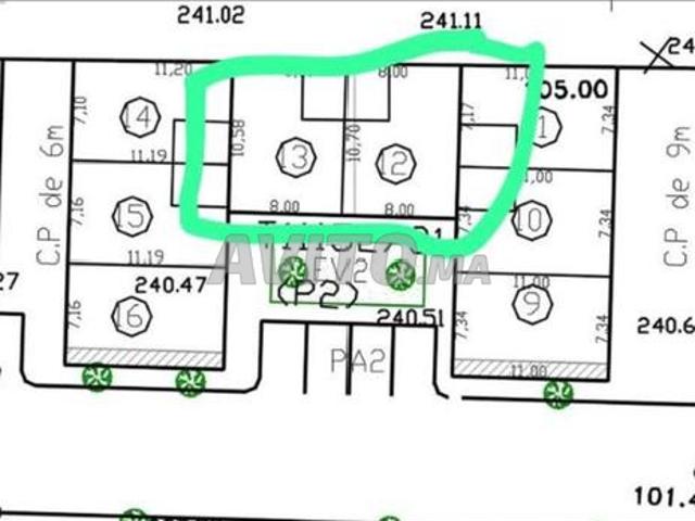 Deux terrains habitables à vendre à Tiznit