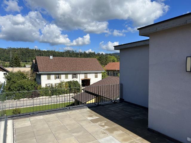 Deux terrasses sur les toits