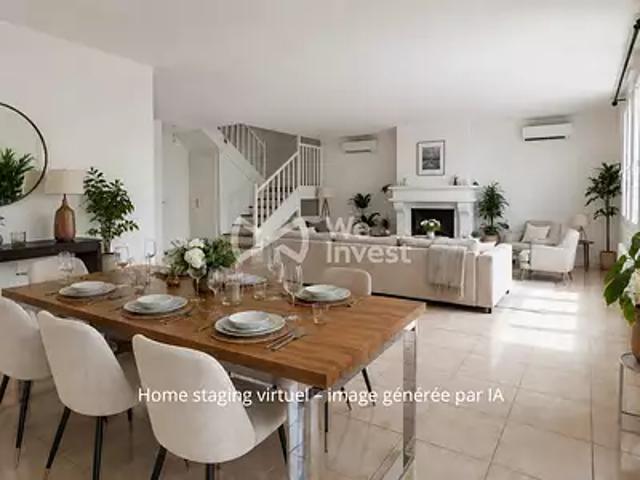 Deuil la Barre 95170 Achat / Vente maison 8 pièces t8 terrasse parking