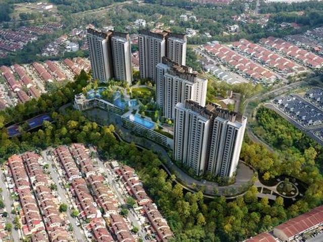 Developer Unit 1333sf Near Bukit Jalil Walk to Aeon MRT School