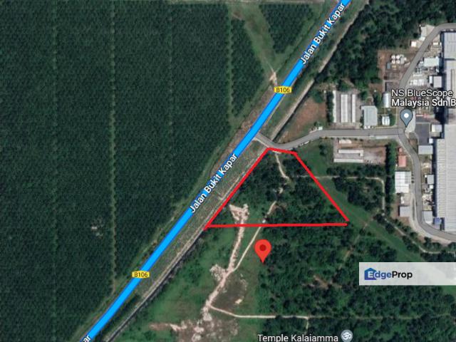 Development Industrial Land for Sale in Kapar