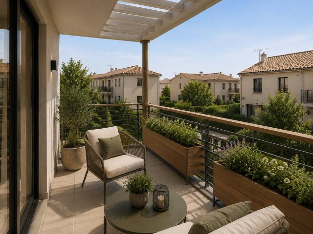 Devenez propriétaire à Sénas: GRAND T3 avec terrasse et parking NEUF éligible PTZ 3 pièces, 75 m²
