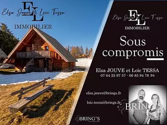 Dévoluy 05250 Achat / Vente maison 3 pièces t3 piscine terrasse