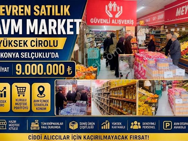 Devren Satılık Market Avm Yüksek Cirolu