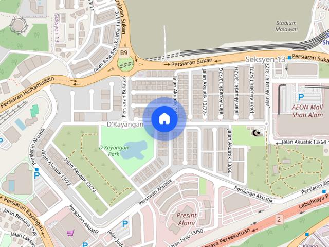 D'Kayangan Seksyen 13, Shah Alam Phase 6 Marbella Superlink For Rent