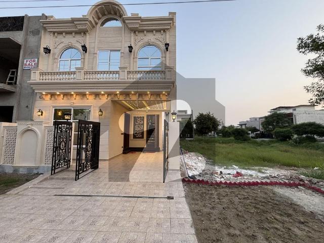 Dha 11 rahbar five marla spanish style on 50 feet wide road brand new house is available for sale dha 11 rahbar phase 2 block h