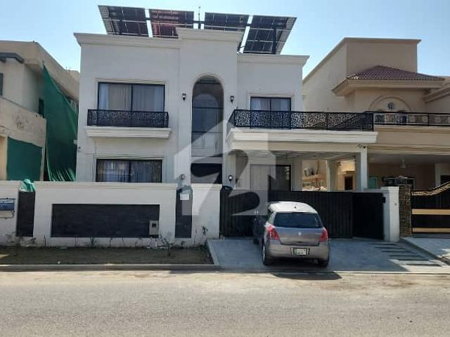 DHA 1 Islamabad 23 Marla Owner Built Brand New Designer House For Sale With Solar & Curtain Installed
