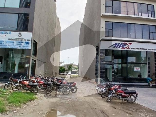 DHA Lahore Phase 5 M Block 4 Marla Commercial Plot Facing Parking