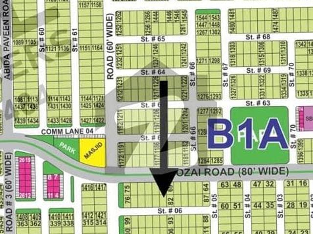 DHA Multan B1. Plot For Sale