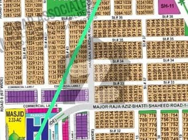 DHA Multan Good Location Plot For Sale