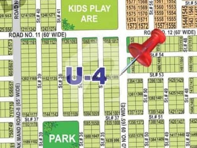 DHA Multan Sector U 10 Marla Residential Plot On 65ft Road Near To Park, Masjid And Commercial
