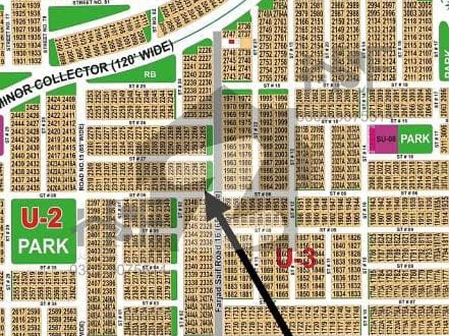 DHA Multan Sector U 1 Kanal Corner With Extra Land On 65ft Road Near To Park, Masjid And Commercial