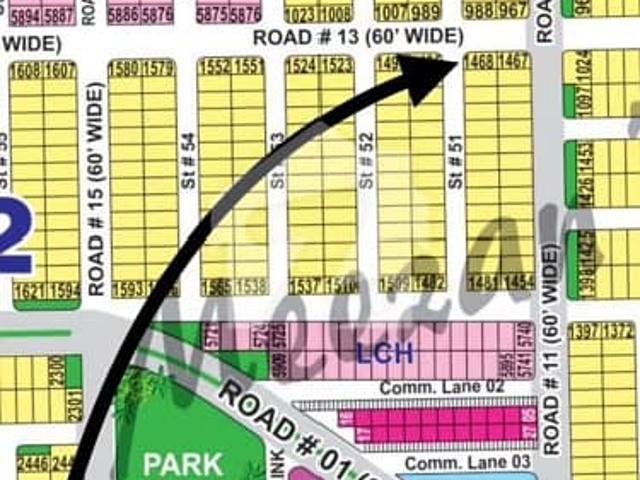 DHA Multan Sector V8 Marla 60ft Corner Residential Plot Near To Park, Masjid And Commercial