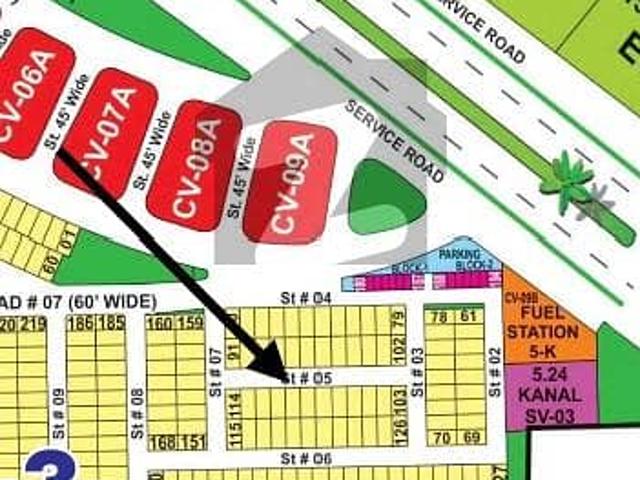 DHA Multan sector V 8 Marla residential plot near to park, Masjid and commercial