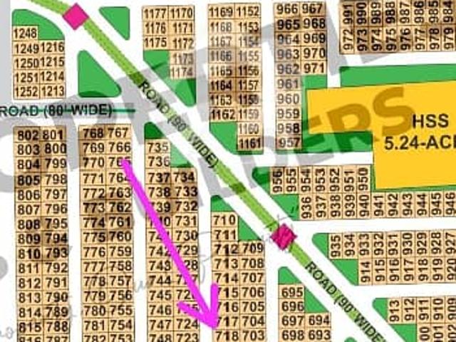 DHA Multan Sector W2 1 Kanal Residential Plot Near To Park, Masjid And Commercial