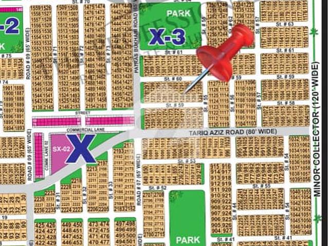 DHA Multan Sector X 1 Kanal Residential Plot Near To Park, Masjid And Commercial