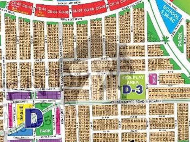 DHA Multan Sector D 1 Kanal Residential Plot Near To Park, Masjid And Commercial