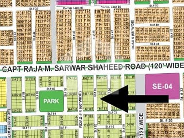 DHA Multan Sector E 10 Marla Residential Plot Near To Park, Masjid And Commercial