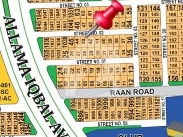 DHA Multan Sector H 1 Kanal Residential Plot Near To Park, Masjid And Commercial
