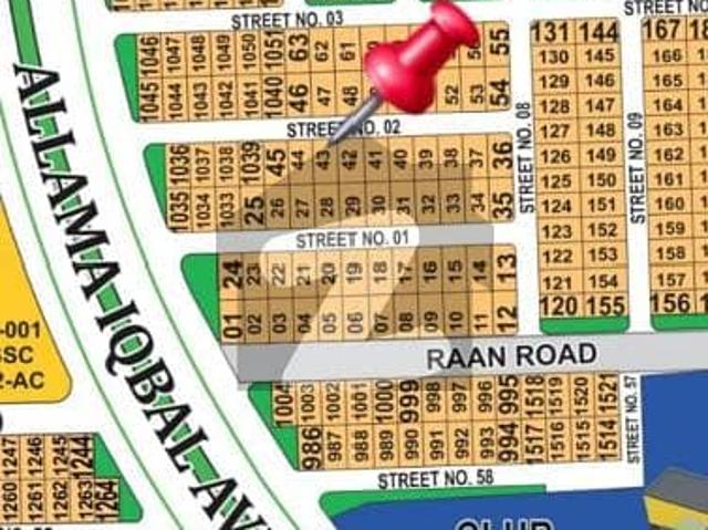 DHA Multan Sector H 1 Kanal Residential Plot Near To Park, Masjid And Commercial