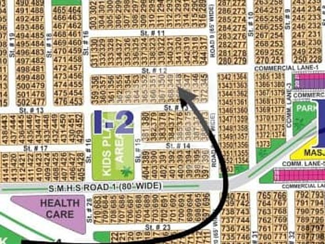 DHA Multan Sector I 1 Kanal Residential Plot Near To Park, Masjid And Commercial