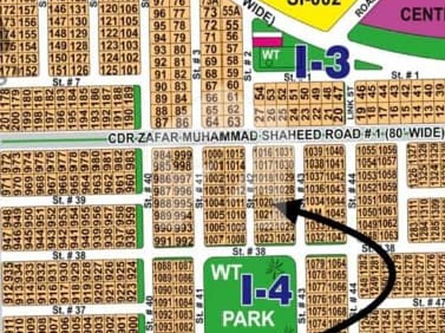 DHA Multan Sector I 1 Kanal Residential Plot Near To Park, Masjid And Commercial