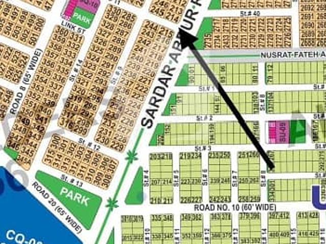 DHA Multan Sector Q 1 Kanal Corner On 120ft Road Plot Near To Park, Masjid And Commercial