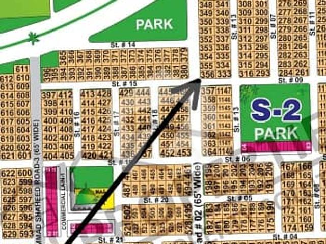 DHA Multan Sector S 1 Kanal 65ft Corner Residential Plot Near To Park, Masjid And Commercial