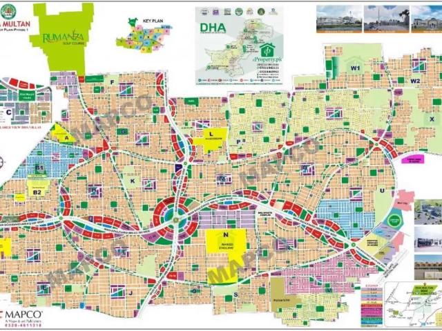 Dha Multan w1 secter park Facing Lahore Garden Town ID 29235