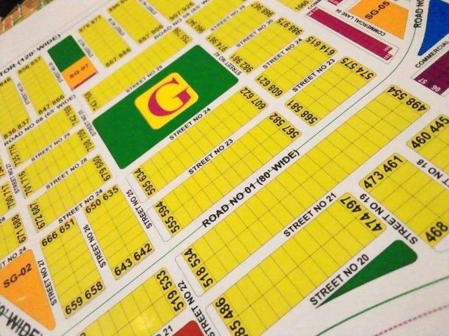 DHA Multan 01kanal plot for sale in sector'G' Multan DHA Defence ID 14874