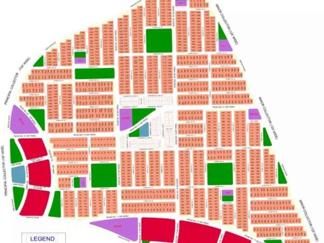 DHA MULTAN 1 Kanal Plot H block corner Multan DHA Defence ID 38162