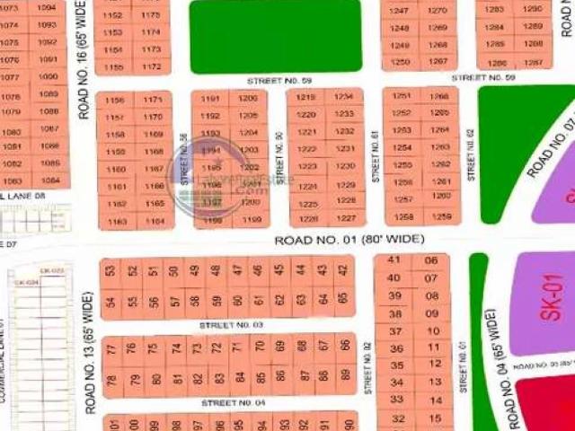 DHA Multan 1 Kanal plot Multan DHA Defence ID 14973