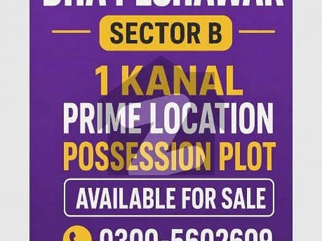 Dha peshawar sector b kanal