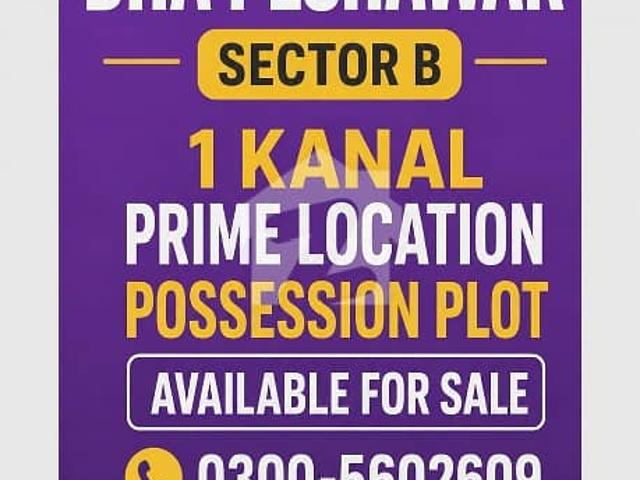 Dha peshawar sector b kanal