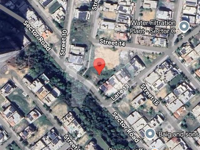 Dha Phase 2 Two Kanal Plot For Sale In One Kanal Plot Price On Main Service Road