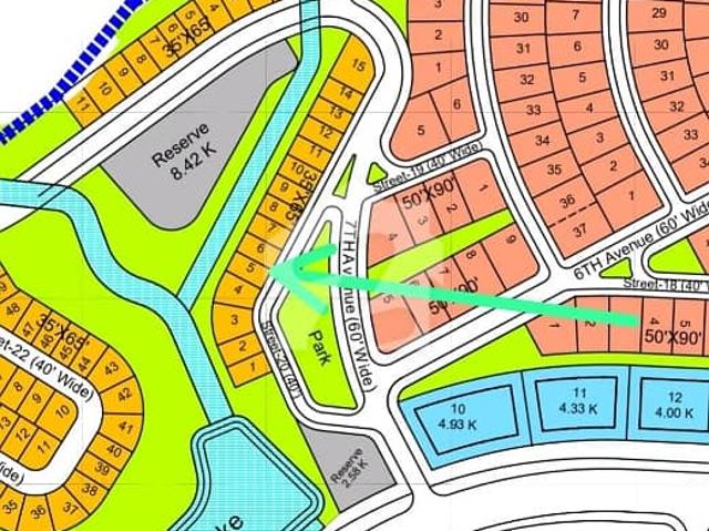 DHA Phase 4 Sector D 10 Marla Plot For Sale