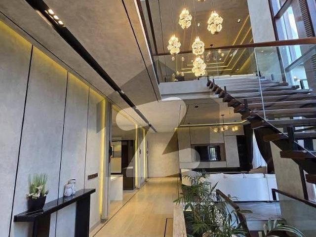 Dha Phase 5 500 Sq Yard Brand New Bungalow 2+3 Bedroom With Basement Semi Furnished House Corner West Open Out Class Location