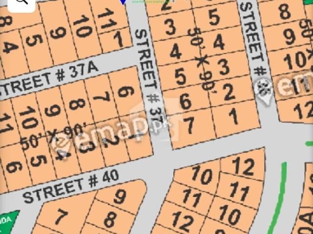 DHA Phase 5 Sector A | 1 Kanal Residential Plot | Street 37