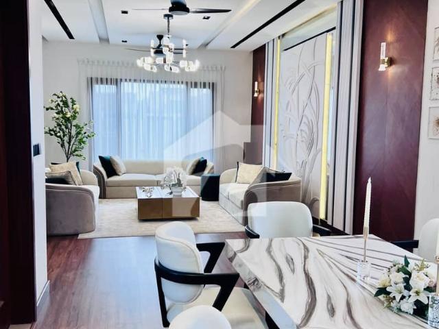 Dha Phase 8 500 Square Yard Brand New Bungalow 2+3 Bedroom With Basement Swimming Pool Semi Furnished House Top Of The Line West Open