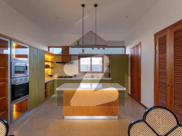 Dha phase 8 500 sq yard brand new bungalow 2+4 bedroom with basemnet swimming pool semi furnished house DHA Phase 8
