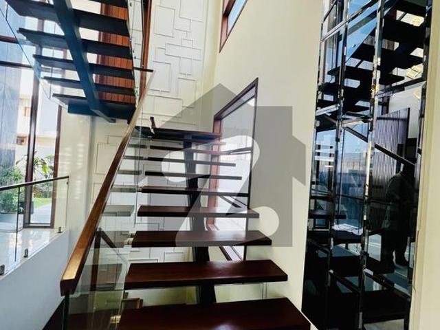 Dha phase 8 500 sqare yard brand new bungalow 1+4 bedroom full furnished with swimming pools basement away from sea top of the lien bungalow dha phase 8