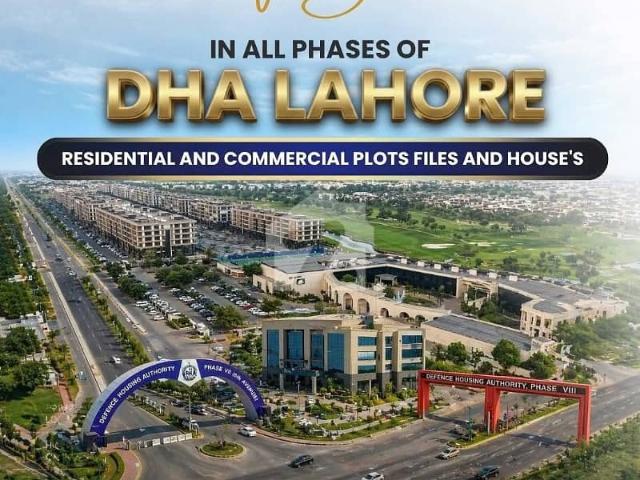 DHA Phase 8 CCA3 4 Marla Commercial Plot Available For Sale In Very Reasonable Price