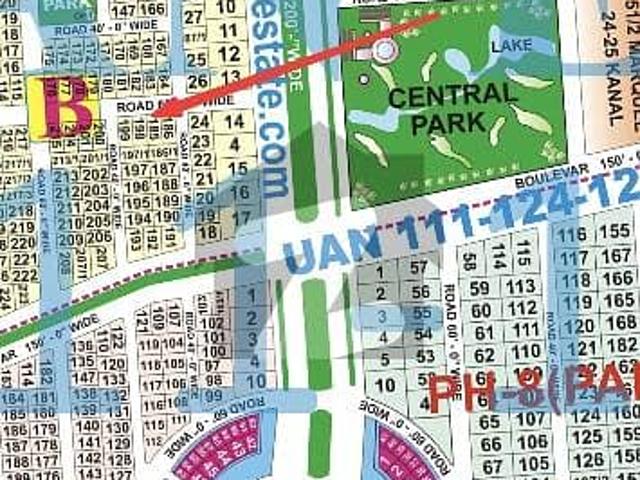 DHA Phase 8 EX Park View B Block 1 Kanal Plot Far Sale Available Beautiful Location