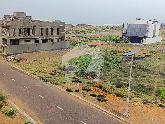 DHA Phase VIII Ext. 300 Yds Plot Available On Sahil Street For Sale