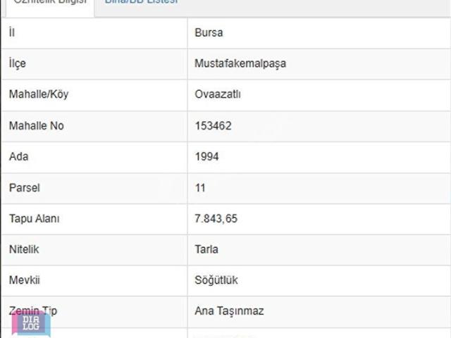 DİALOG DUYGUDAN OVAAZATLI'DA YATIRIMLIK TARLA