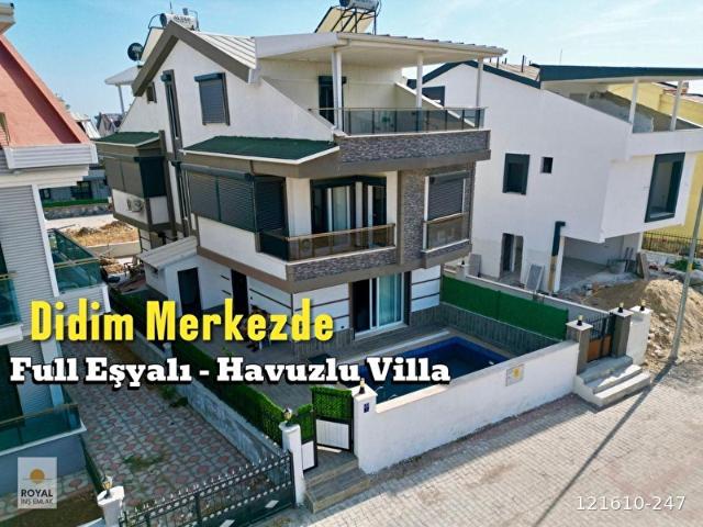 DİDİM EFELER MAHALLESİNDE SATILIK 3+1 VİLLA