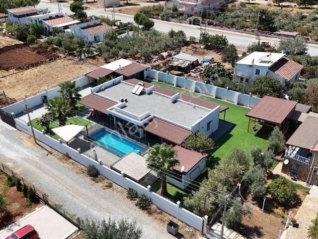 Didim Yeşiltepe Mevkiinde Muhteşem Tek Katlı Bodrum Modeli Villa